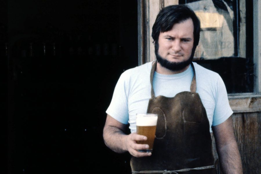 jack mcauliffe holding beer
