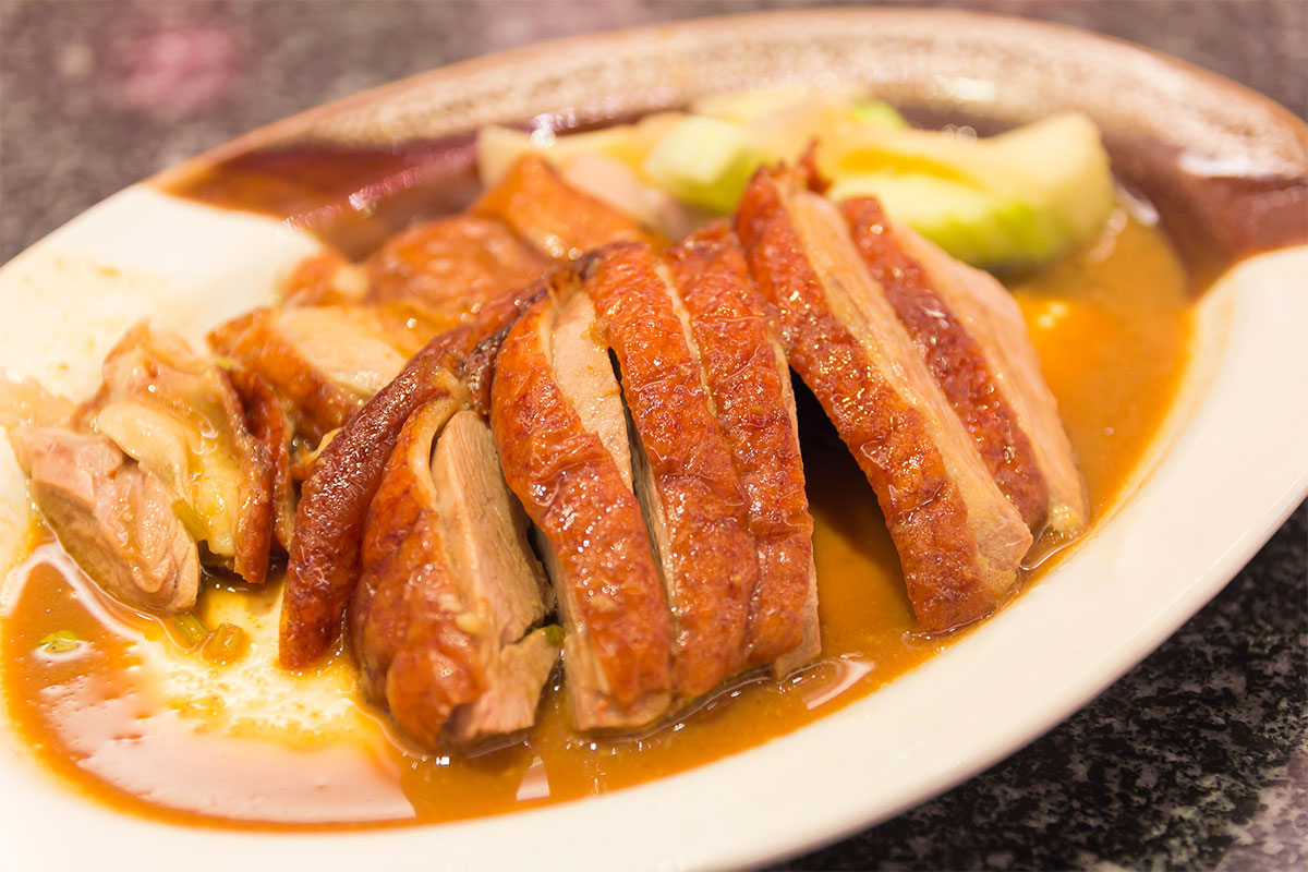 Moroccan Wheat Beer Brined Duck Breast
