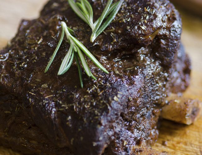 Campfire-Braised Short Ribs